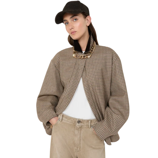 MAX MARA WEEKEND ŽENSKI KRATKI KAPUT SMEĐA 51956