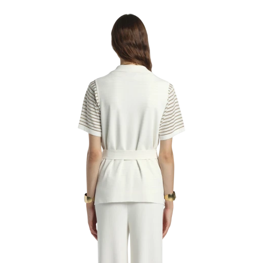 Luisa Spagnoli ŽENSKI PRSLUK BIJELA 50063