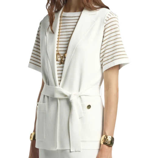 Luisa Spagnoli ŽENSKI PRSLUK BIJELA 50063