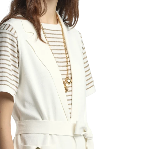 Luisa Spagnoli ŽENSKI PRSLUK BIJELA 50063