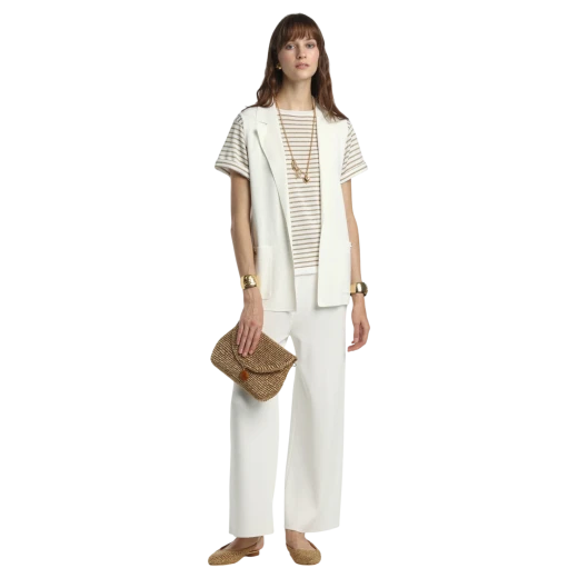 Luisa Spagnoli ŽENSKI PRSLUK BIJELA 50063