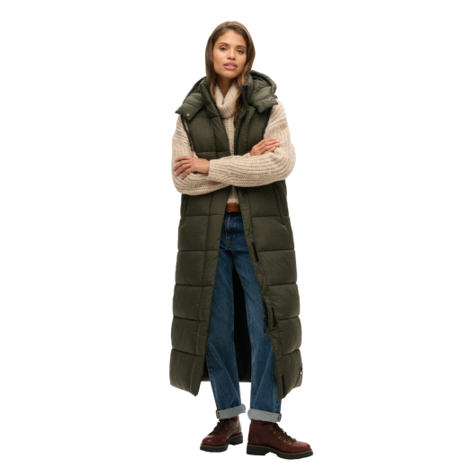 SUPERDRY ŽENSKI PRSLUK ZELENA