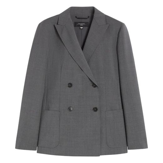 MAX MARA WEEKEND ŽENSKI SAKO SIVA