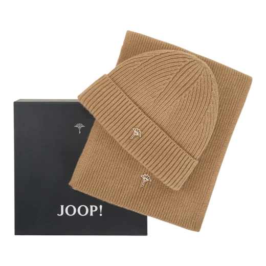 JOOP! ŽENSKI SET ŠAL+KAPA BEŽ