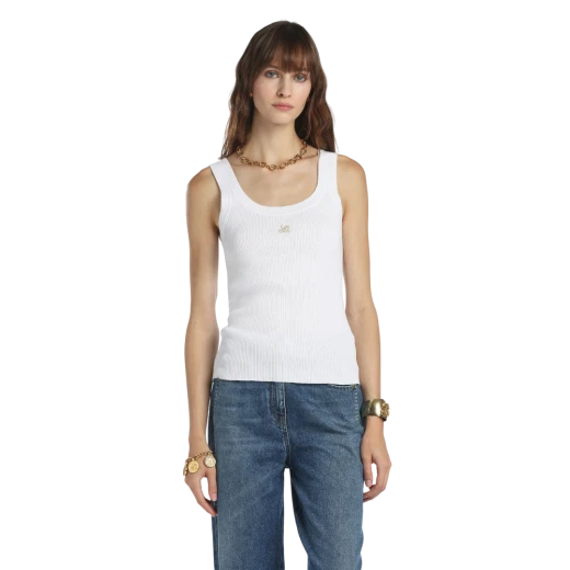 Luisa Spagnoli ŽENSKI TOP BIJELA