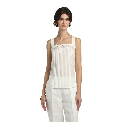 Luisa Spagnoli ŽENSKI TOP BIJELA 50031