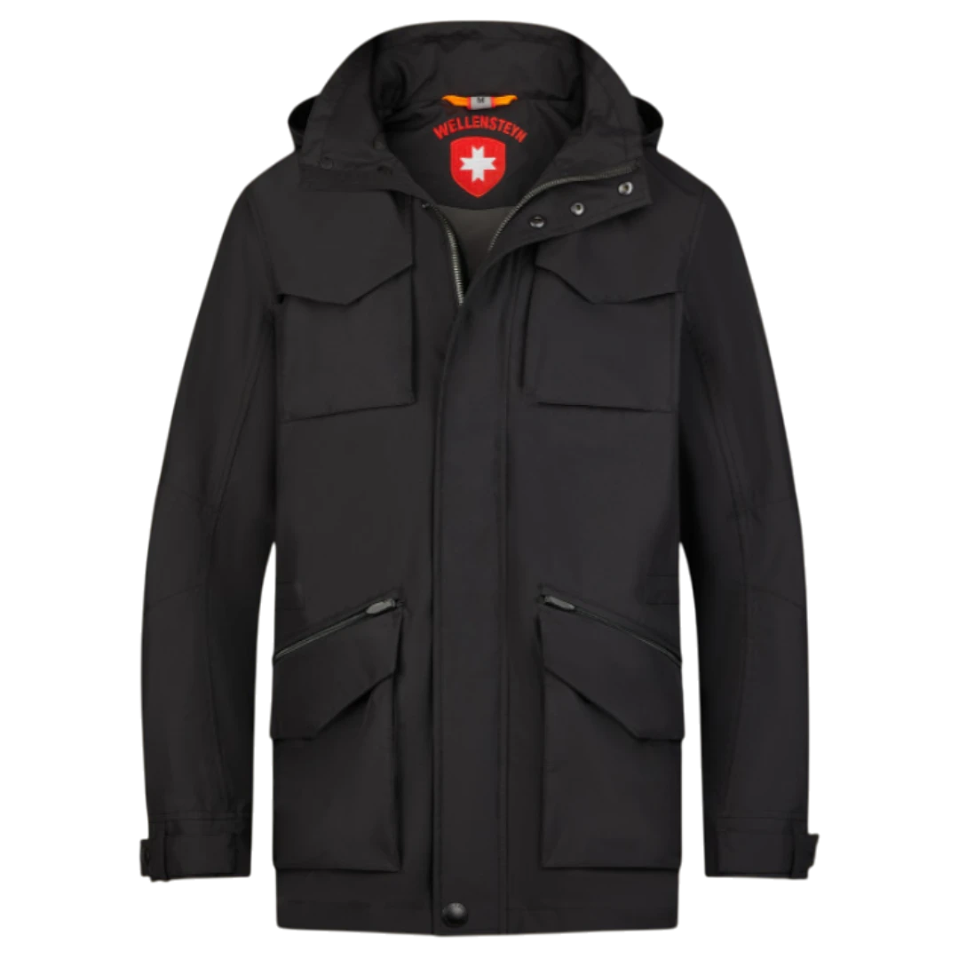 WELLENSTEYN MUŠKA JAKNA CRNA 44581 Gema Odjeća