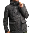 SUPERDRY MUŠKA JAKNA SIVA