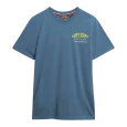 SUPERDRY MUŠKA MAJICA PLAVA
