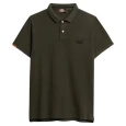 SUPERDRY MUŠKA POLO MAJICA CRNA