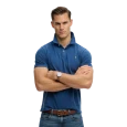 SUPERDRY MUŠKA POLO MAJICA PLAVA