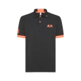 SUN68 MUŠKA POLO MAJICA CRNA