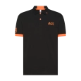 SUN68 MUŠKA POLO MAJICA CRNA