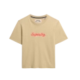 SUPERDRY ŽENSKA MAJICA BEŽ