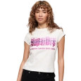 SUPERDRY ŽENSKA MAJICA BIJELA