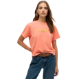 SUPERDRY ŽENSKA MAJICA NARANDŽASTA
