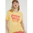 SUPERDRY ŽENSKA MAJICA ŽUTA