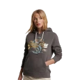 SUPERDRY ŽENSKA DUKSERICA SIVA