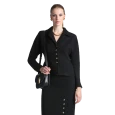 Luisa Spagnoli ŽENSKA JAKNA CRNA