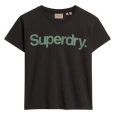 SUPERDRY ŽENSKA MAJICA CRNA