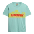 SUPERDRY ŽENSKA MAJICA ZELENA