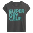 SUPERDRY ŽENSKA MAJICA CRNA