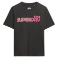 SUPERDRY ŽENSKA MAJICA CRNA