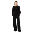 MAX MARA STUDIO ŽENSKE HLAČE CRNA