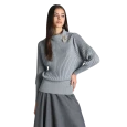Luisa Spagnoli ŽENSKI DŽEMPER SIVA